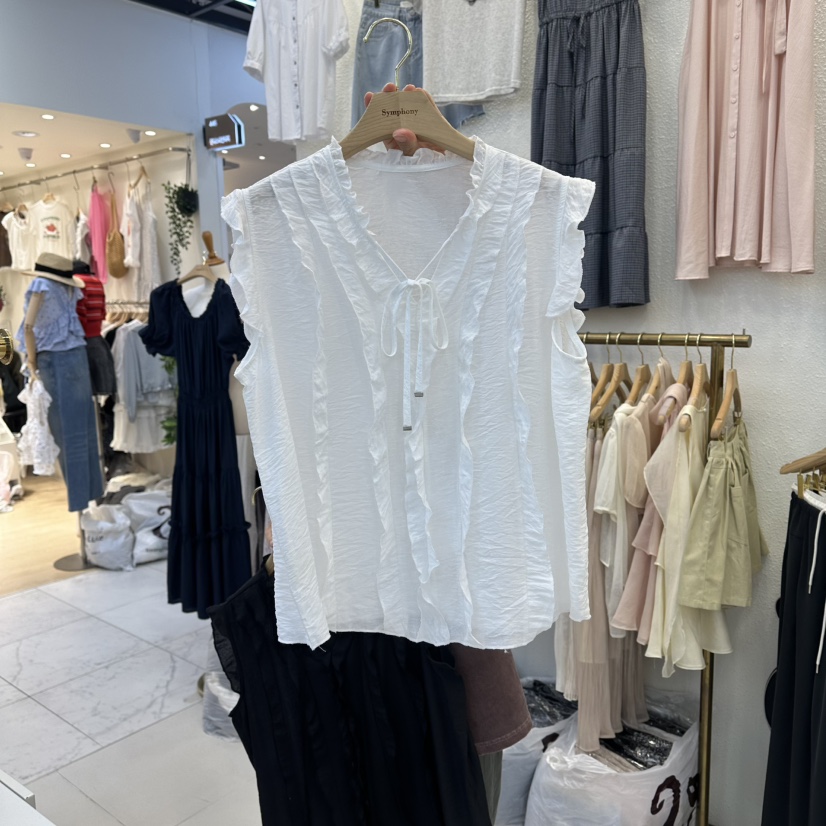 SYMPHONY韓國東大門直郵女士新品熱賣休閑人氣26夏季吊帶背心SYMPHONY吊帶/背心圖色1