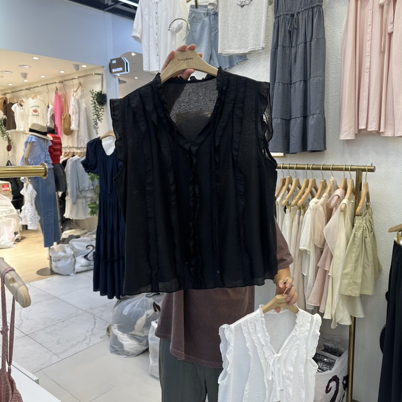 SYMPHONY韓國東大門直郵女士新品熱賣休閑人氣26夏季吊帶背心SYMPHONY吊帶/背心圖色2