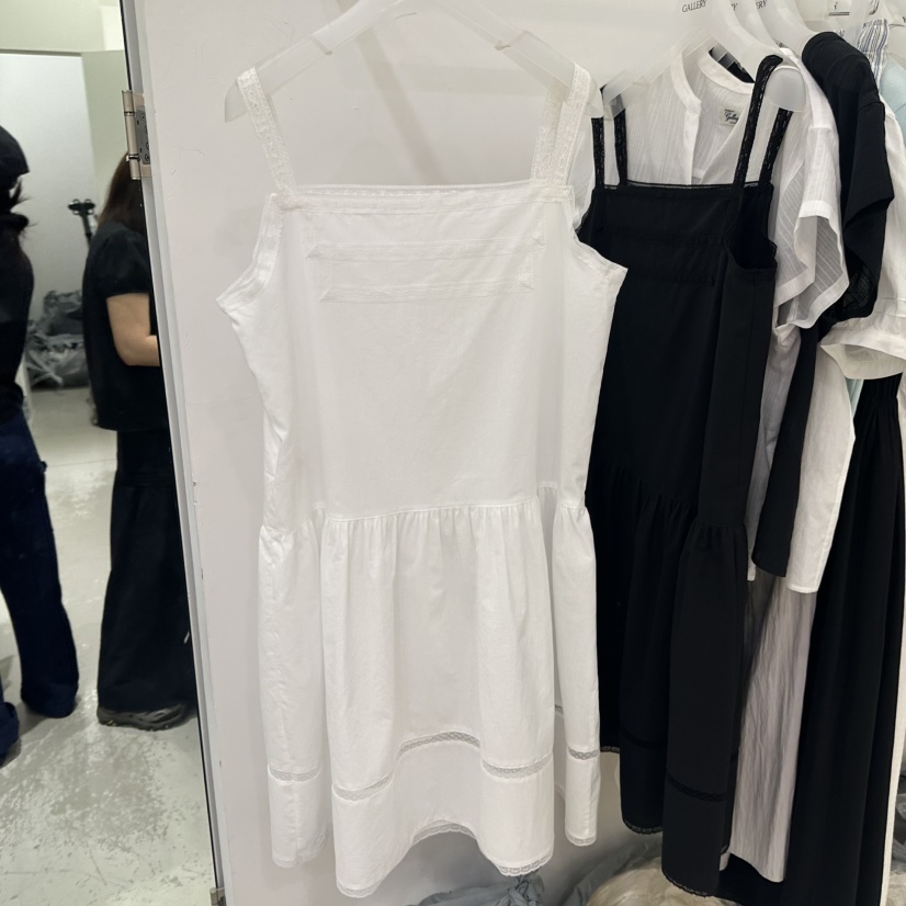 GALLERY-P韓國代購女裝新品26夏季熱賣休閑推薦連衣裙亞麻GALLERY-P連衣裙