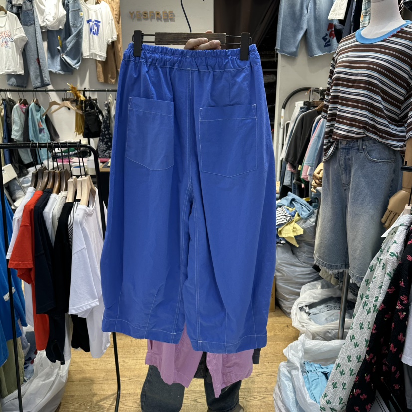 YESFREE韓國代購女裝新品人氣熱賣26夏季時尚休閑推薦休閑褲YESFREE休閑褲