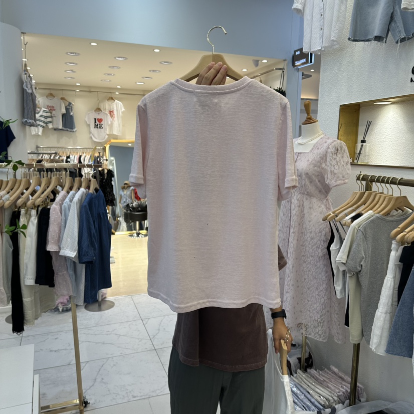 SYMPHONY韓國直郵實拍女裝新品26夏季時尚人氣熱賣T恤泰迪熊SYMPHONYT恤