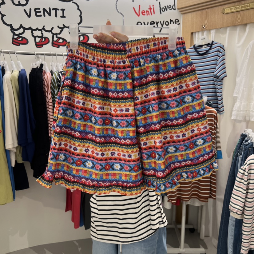 VENTI韓國直郵實拍女士新品熱賣26夏季時尚休閑人氣推薦短褲VENTI短褲