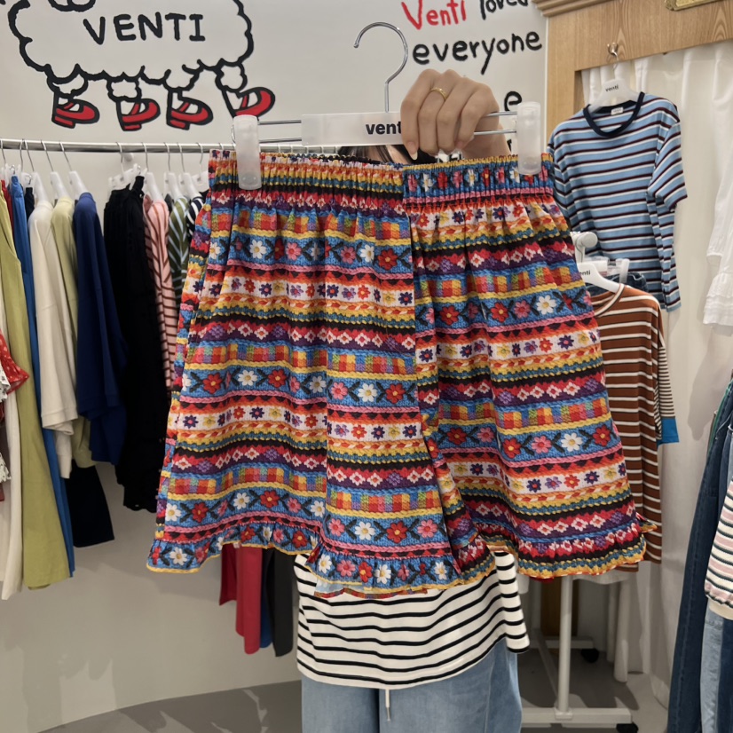 VENTI韓國直郵實拍女士新品熱賣26夏季時尚休閑人氣推薦短褲VENTI短褲圖色1