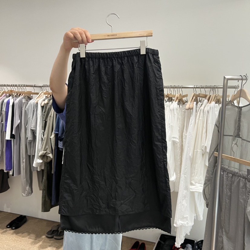 SELF SERVICE韓國東大門直郵女士新款休閑26夏季半身裙中短裙SELF SERVICE半身裙/中短裙圖色3