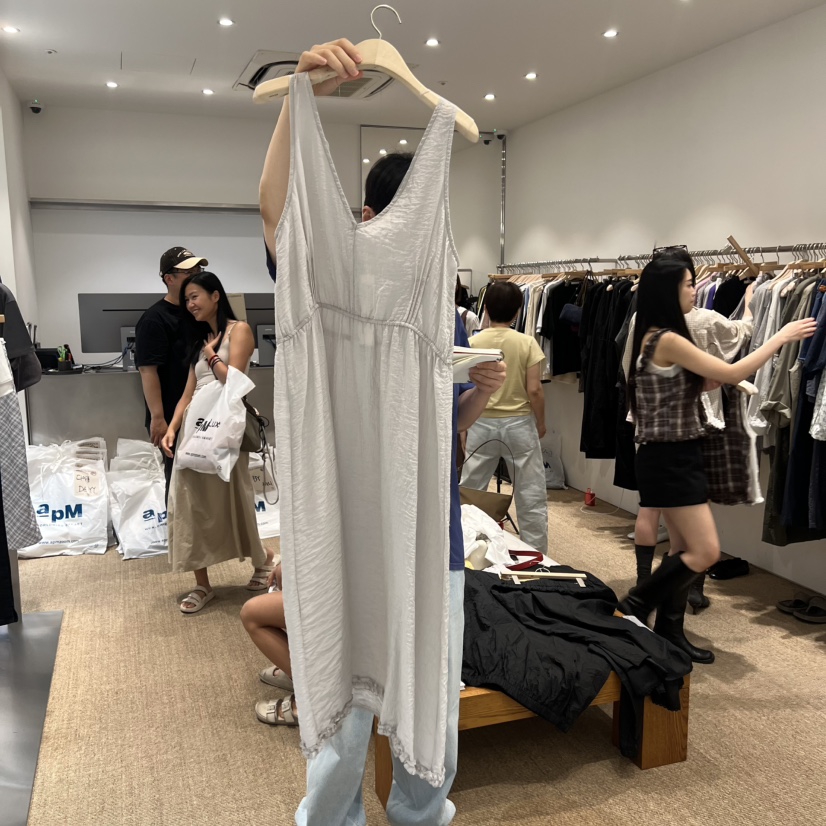SELF SERVICE韓國東大門代購女士新品休閑人氣連衣裙OPSSELF SERVICE連衣裙