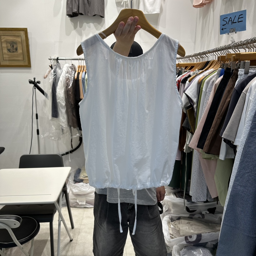 MODS-Q東大門實拍韓國女士新品休閑人氣26夏季吊帶背心無袖MODS-Q吊帶/背心