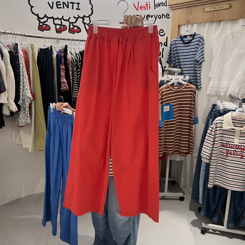 VENTI韓國直郵實拍女裝新款26夏季推薦時尚人氣熱賣休閑褲VENTI休閑褲圖色2