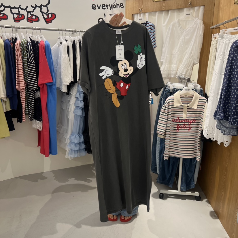 VENTI東大門實拍韓國女士新品熱賣推薦人氣休閑連衣裙迷你裙VENTI連衣裙圖色2