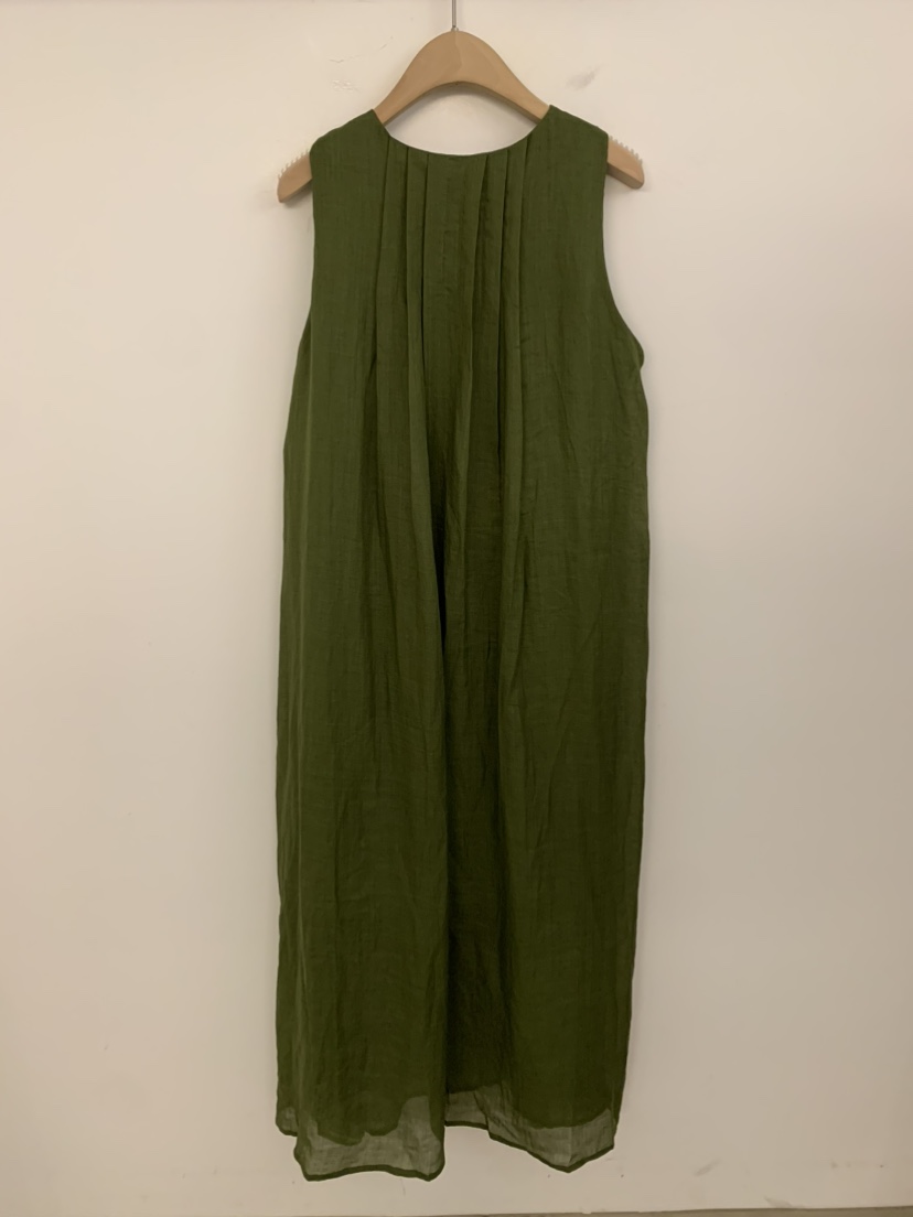 UNDER KEY韓國代購女士新品26夏季人氣時尚連衣裙亞麻布UNDER KEY連衣裙