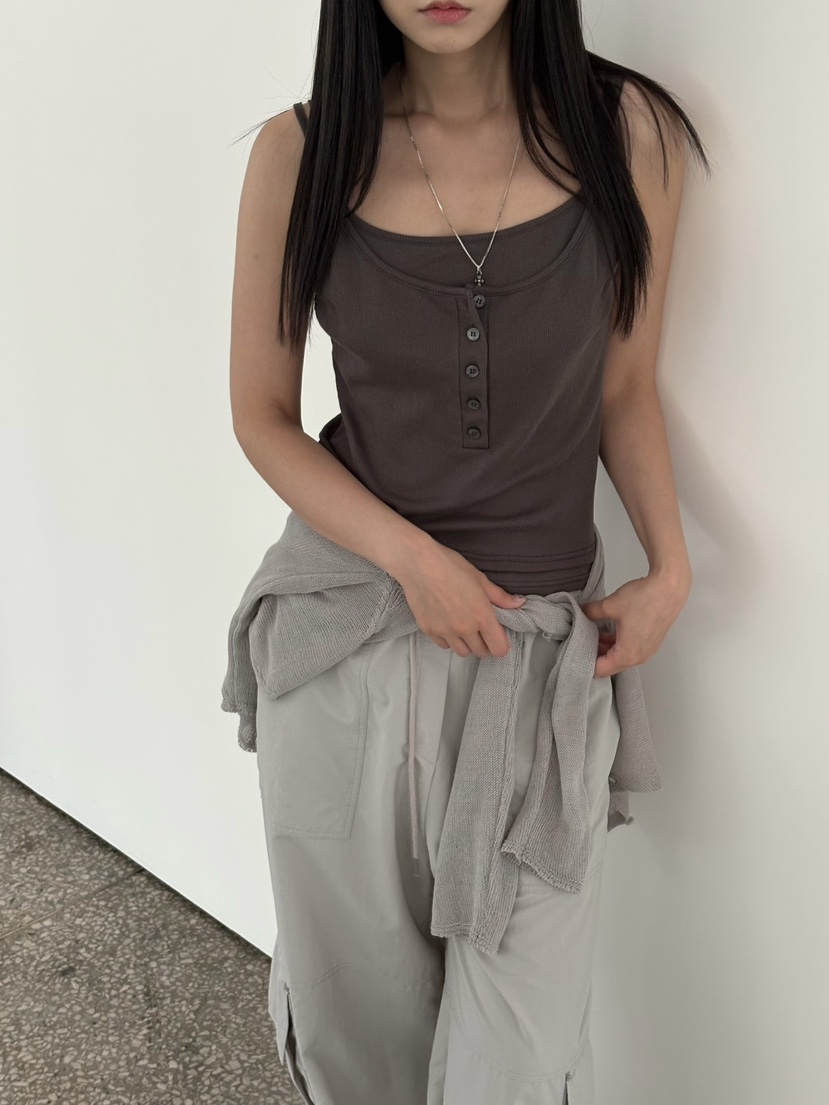Verbena韓國直郵女裝新品熱賣推薦26夏季時尚人氣吊帶背心Verbena吊帶/背心