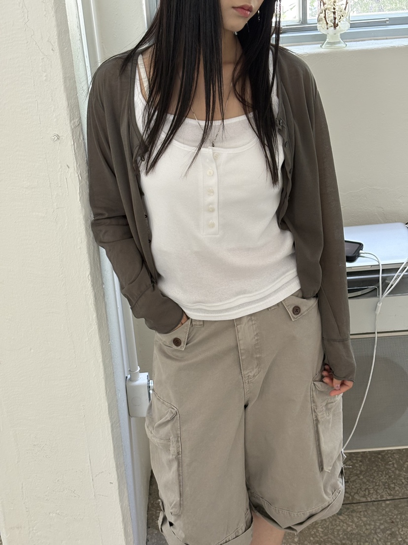 Verbena韓國直郵女裝新品熱賣推薦26夏季時尚人氣吊帶背心Verbena吊帶/背心