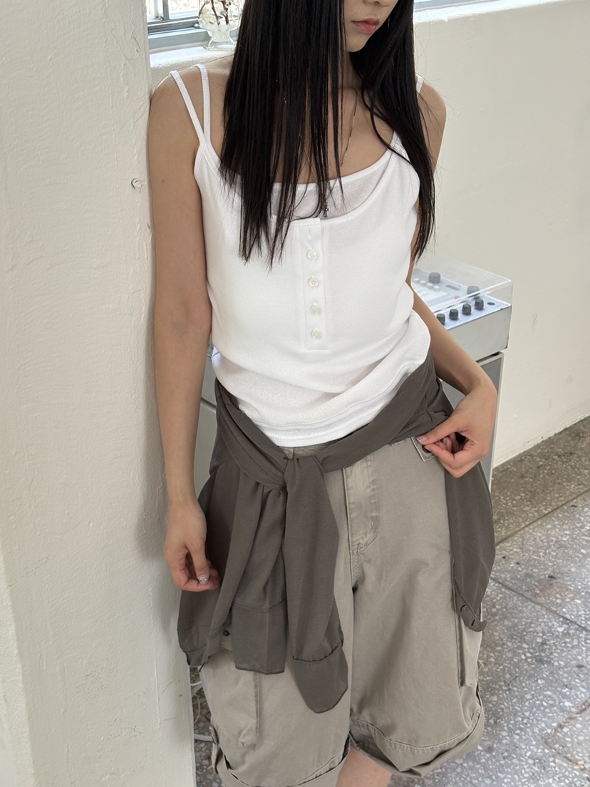 Verbena韓國直郵女裝新品熱賣推薦26夏季時尚人氣吊帶背心Verbena吊帶/背心