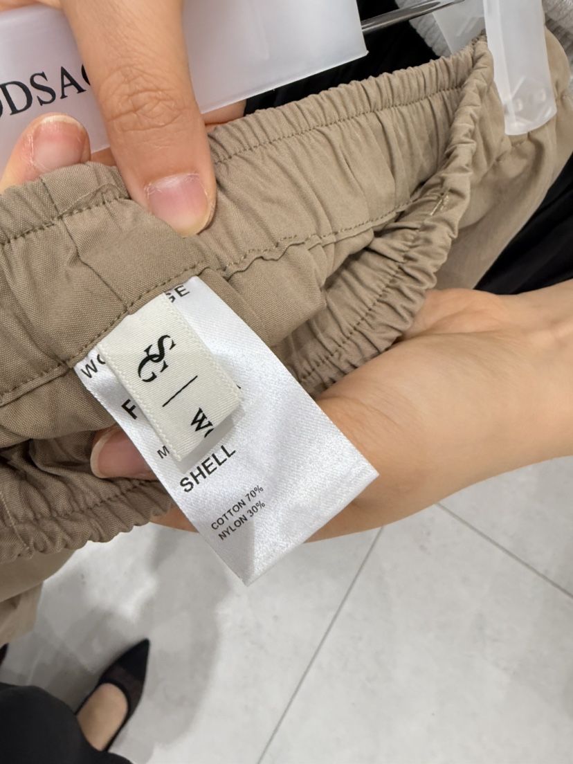 WOOD SAGE韓國直郵女士新品26夏季休閑人氣時尚熱賣短褲WOOD SAGE短褲