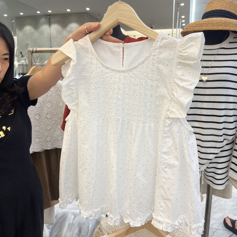 BEEN-A韓國東大門代購女裝新款推薦休閑時尚熱賣襯衫蕾絲衫BEEN-A襯衫/蕾絲衫圖色3
