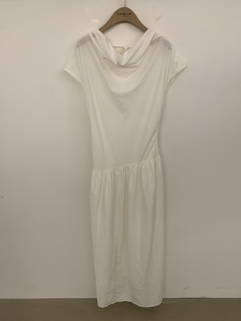 UNDER KEY韓國直郵女士新品26夏季時尚連衣裙亞麻布絲帶UNDER KEY連衣裙圖色1