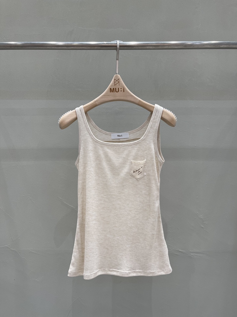 THE MUI韓國直郵女裝新品26夏季休閑時尚推薦吊帶背心無袖THE MUI吊帶/背心圖色2