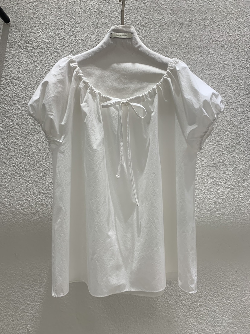 LUCY SALON東大門實拍韓國女士新款26夏季人氣襯衫蕾絲衫LUCY SALON襯衫/蕾絲衫圖色1