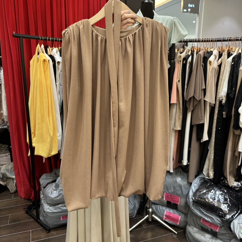 HERISH-HAUTE韓國東大門代購女士新品休閑熱賣連衣裙含腰帶Herish-Haute-A連衣裙圖色4