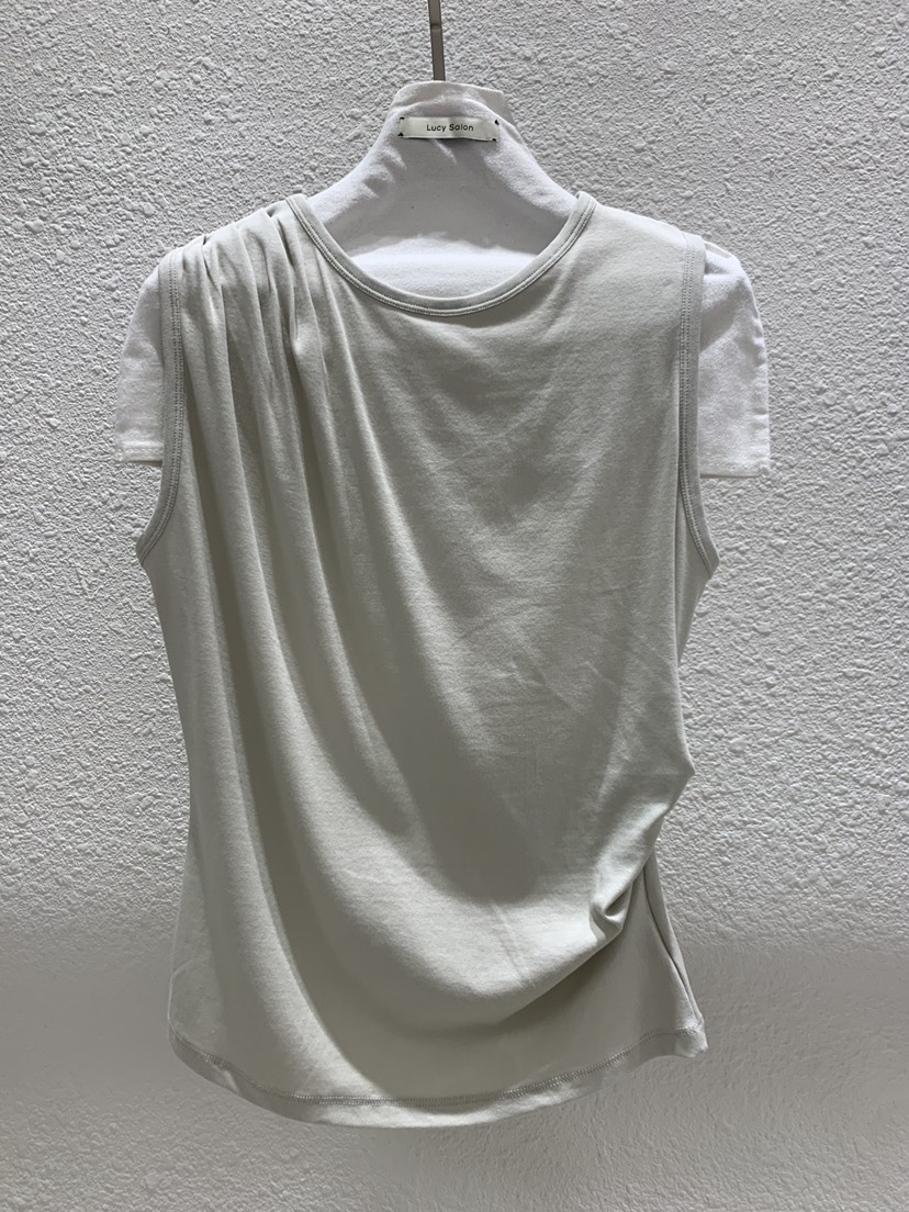 LUCY SALON韓國直郵實拍女裝新品時尚休閑推薦吊帶背心無袖LUCY SALON吊帶/背心圖色1