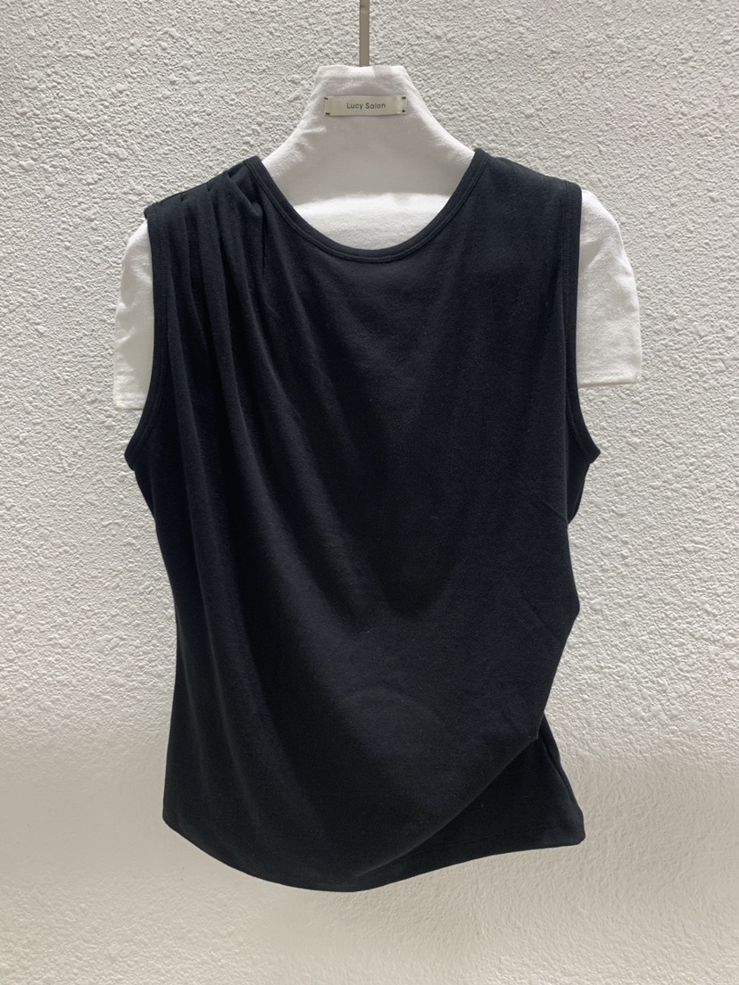 LUCY SALON韓國直郵實拍女裝新品時尚休閑推薦吊帶背心無袖LUCY SALON吊帶/背心圖色2