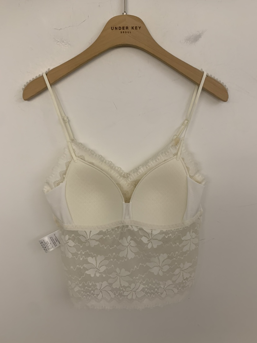 UNDER KEY韓國代購女士新款26夏季人氣推薦吊帶背心蕾絲UNDER KEY吊帶/背心