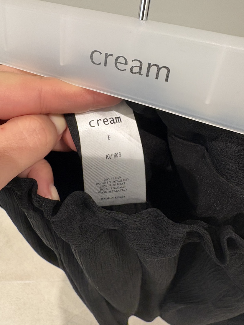 CREAM-P韓國直郵女裝新款26夏季人氣時尚推薦半身裙中短裙CREAM-P半身裙/中短裙