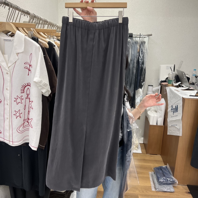 ROMANTICIZE東大門實拍韓國女士新品26夏季人氣推薦長裙水洗ROMANTICIZE長裙