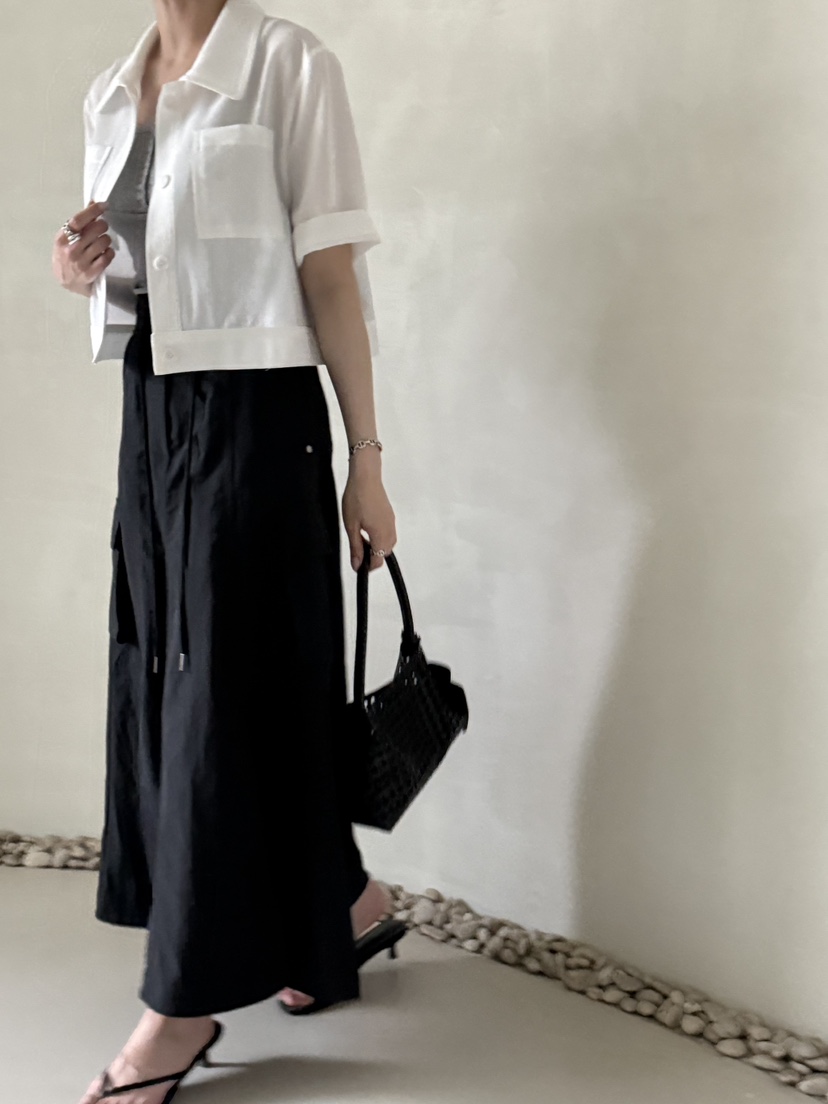 DEMAR韓國東大門直郵女裝新品熱賣休閑26夏季推薦長裙工裝DEMAR長裙