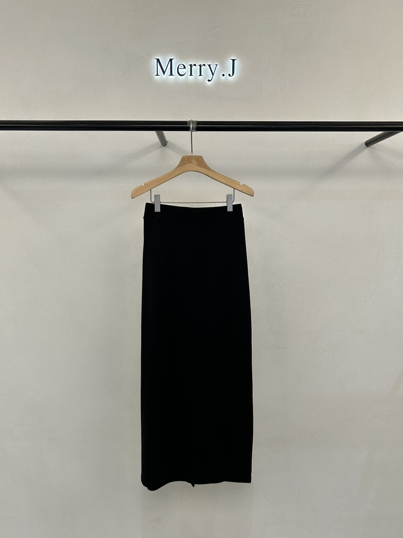 MERRY-J韓國直郵女士新款時尚休閑人氣26夏季熱賣推薦長裙MERRY-J長裙圖色3黑色