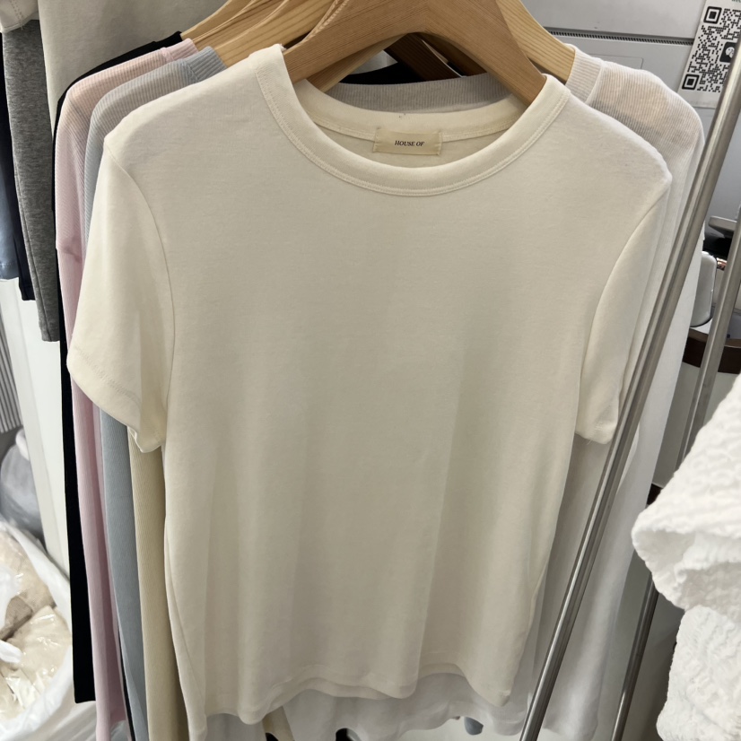 HOUSE OF/DE MERRY韓國東大門代購女士新品26夏季T恤棉質HOUSE OF/DE MERRYT恤圖色2