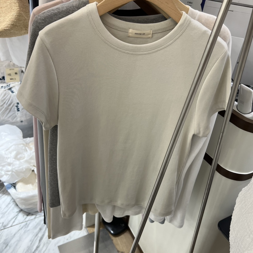 HOUSE OF/DE MERRY韓國東大門代購女士新品26夏季T恤棉質HOUSE OF/DE MERRYT恤圖色3