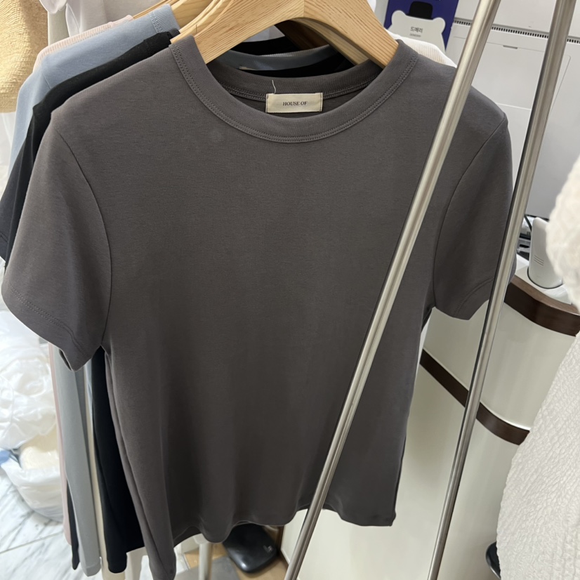 HOUSE OF/DE MERRY韓國東大門代購女士新品26夏季T恤棉質HOUSE OF/DE MERRYT恤圖色5