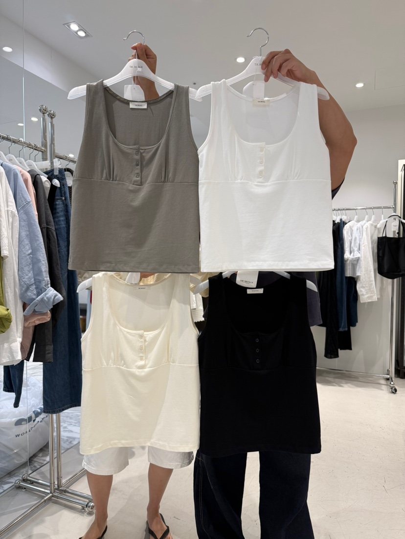 THE BRUNCH韓國代購女裝新款休閑26夏季熱賣推薦吊帶背心THE BRUNCH吊帶/背心