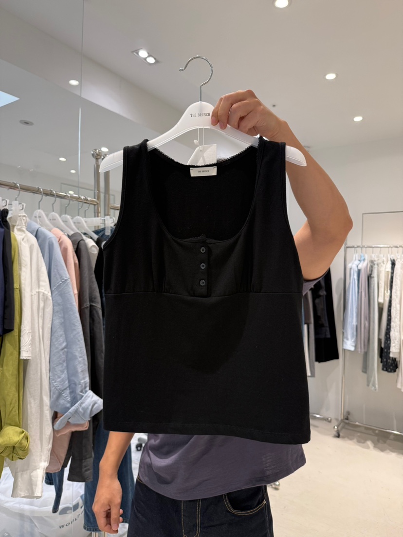 THE BRUNCH韓國代購女裝新款休閑26夏季熱賣推薦吊帶背心THE BRUNCH吊帶/背心圖色3