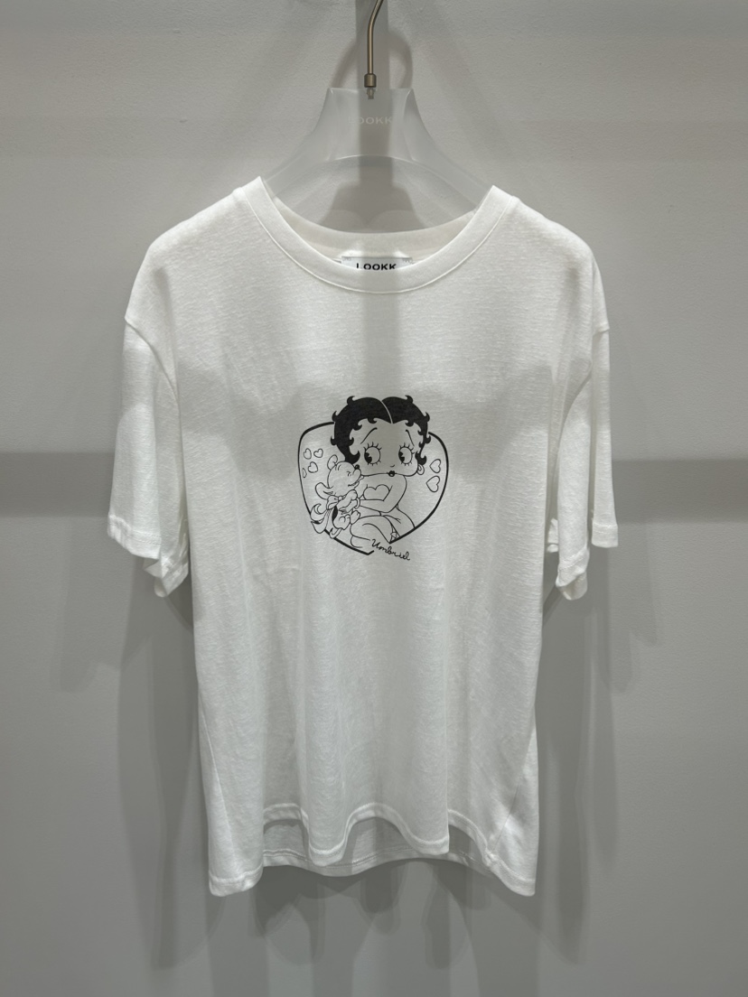 LOOKK/MIMME東大門實拍韓國女士新品休閑26夏季時尚推薦T恤LOOKK/MIMMET恤圖色1