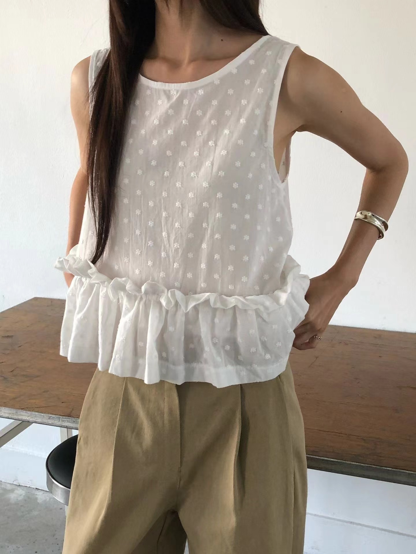 CETTE東大門實拍韓國女裝新款26夏季熱賣人氣推薦吊帶背心CETTE吊帶/背心圖色1