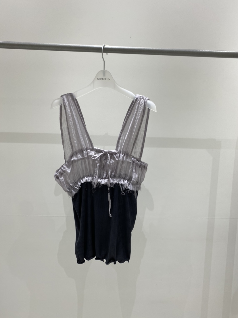 NOPROBLEM韓國直郵女士新品推薦時尚人氣休閑26夏季吊帶背心NOPROBLEM吊帶/背心圖色2
