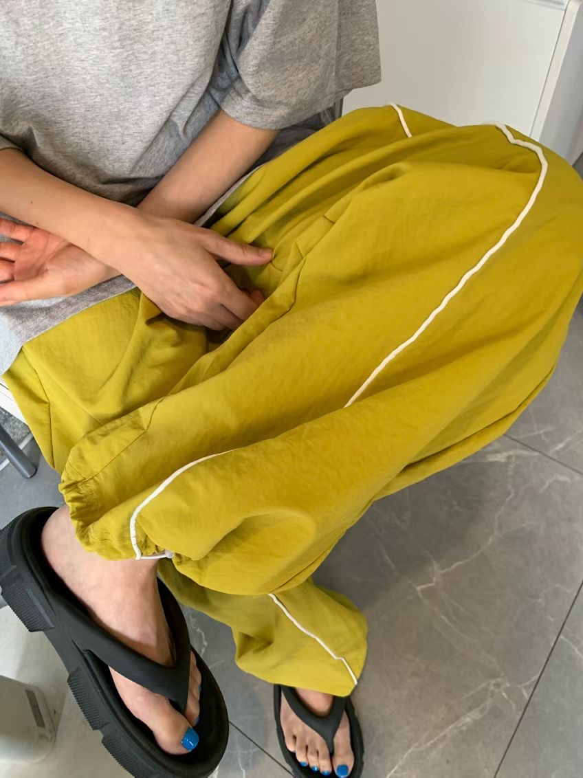 INBIBLE韓國直郵實拍女士新品26夏季人氣時尚熱賣休閑休閑褲INBIBLE休閑褲