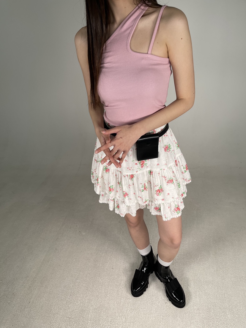 SHIRRING韓國東大門代購女士新品26夏季吊帶背心打折無袖SHIRRING吊帶/背心