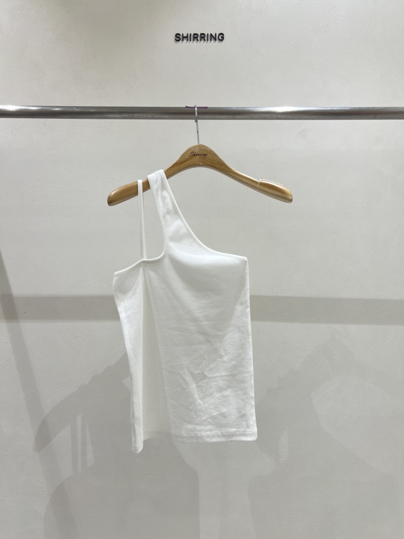 SHIRRING韓國東大門代購女士新品26夏季吊帶背心打折無袖SHIRRING吊帶/背心圖色2