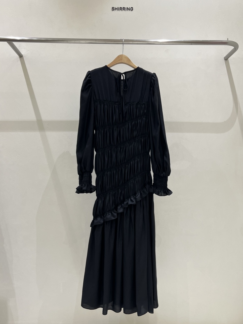 SHIRRING韓國直郵女士新品休閑人氣時尚推薦26夏季連衣裙打折SHIRRING連衣裙