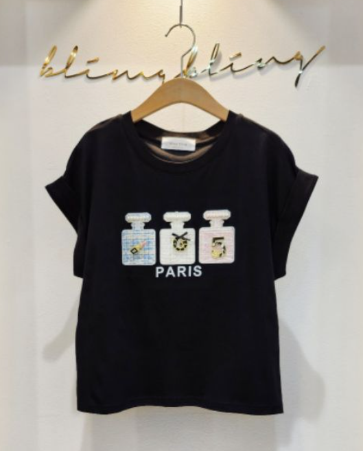 BLING BLING-S/RICO韓國直郵女士新品26夏季推薦人氣T恤BLING BLING-S/RICOT恤圖色1