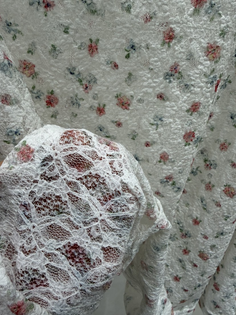 SHIRRING韓國直郵實拍女裝新品推薦吊帶背心花朵蕾絲無袖SHIRRING吊帶/背心