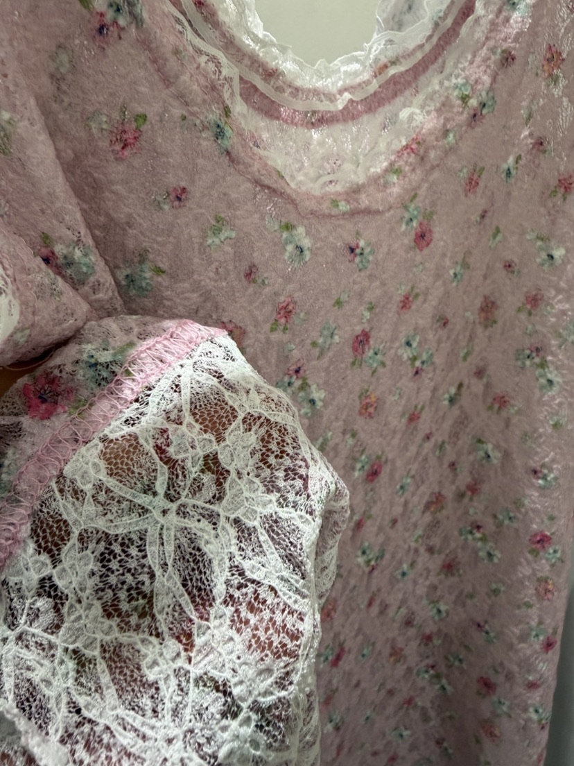 SHIRRING韓國直郵實拍女裝新品推薦吊帶背心花朵蕾絲無袖SHIRRING吊帶/背心