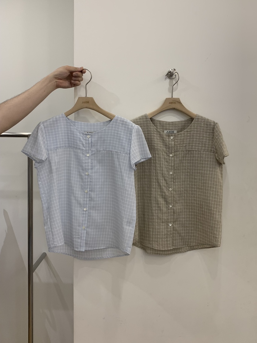 JUEDE韓國東大門直郵女裝新品襯衫蕾絲衫JUEDE襯衫/蕾絲衫