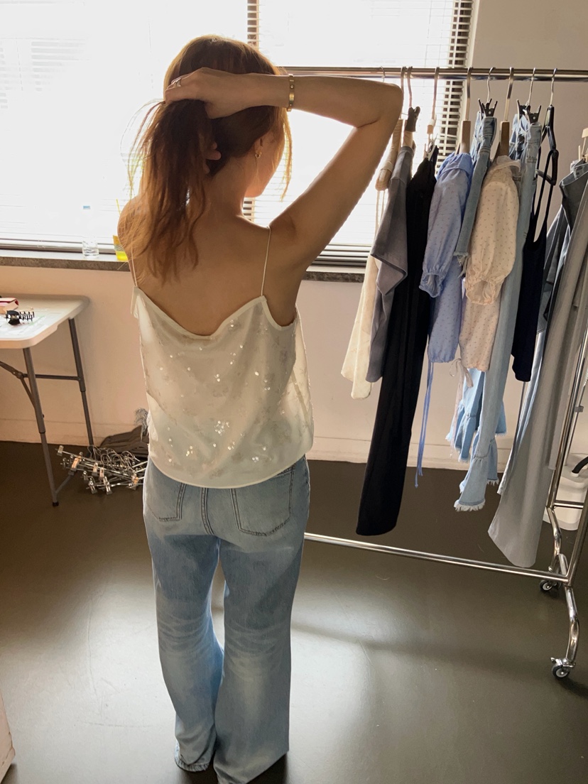 MADE-P東大門實拍韓國女士新款熱賣休閑推薦26夏季吊帶背心MADE-P吊帶/背心