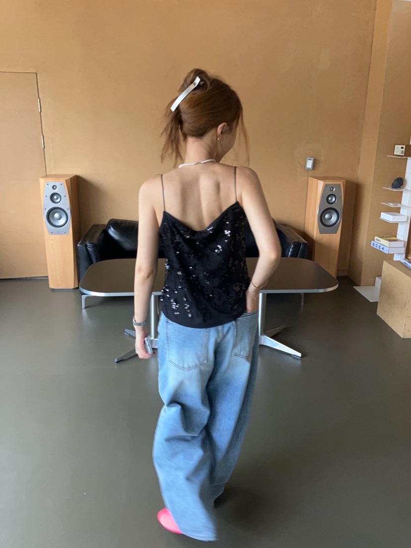 MADE-P東大門實拍韓國女士新款熱賣休閑推薦26夏季吊帶背心MADE-P吊帶/背心