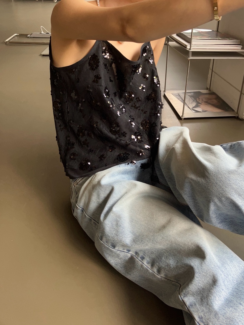 MADE-P東大門實拍韓國女士新款熱賣休閑推薦26夏季吊帶背心MADE-P吊帶/背心