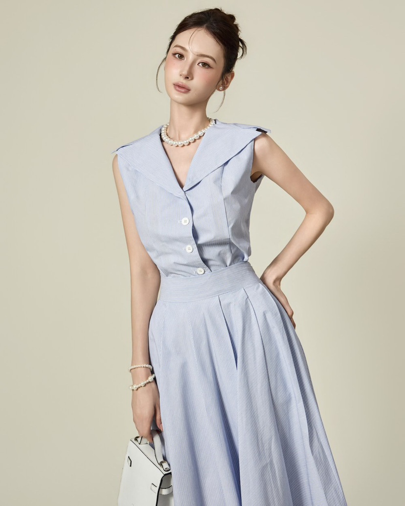 TANIA韓國直郵女裝新品熱賣推薦26夏季休閑人氣時尚吊帶背心TANIA吊帶/背心