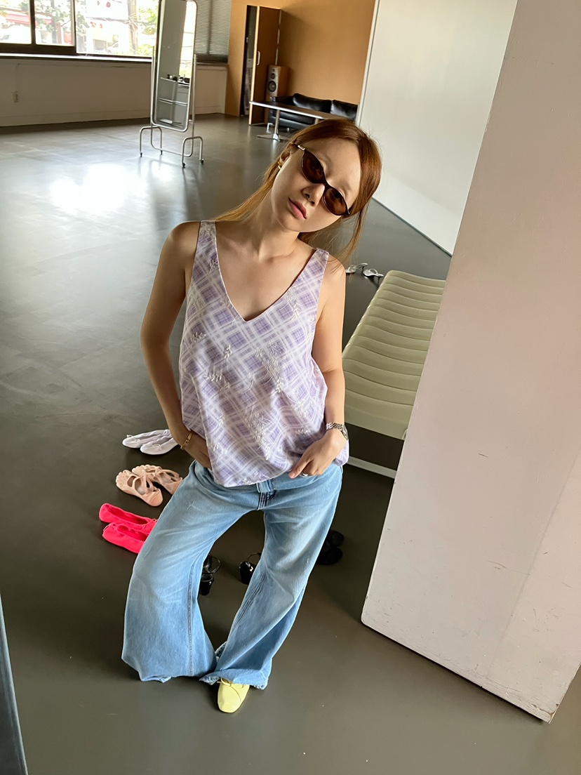 MADE-P韓國直郵女裝新品人氣26夏季時尚推薦休閑襯衫蕾絲衫MADE-P襯衫/蕾絲衫